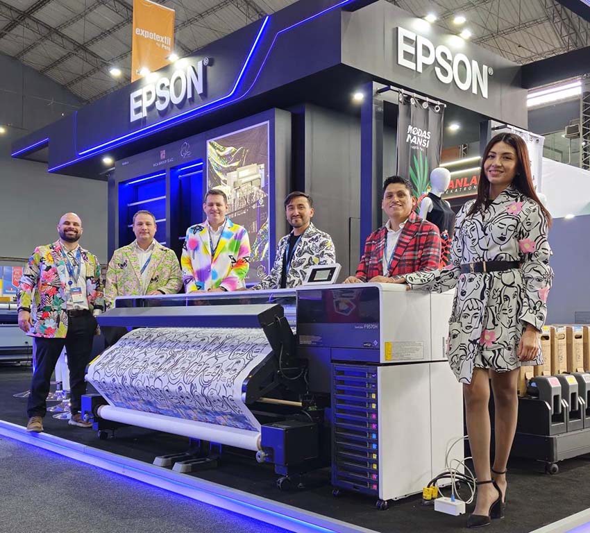Epson estuvo presente en ExpoTextil Perú 2025