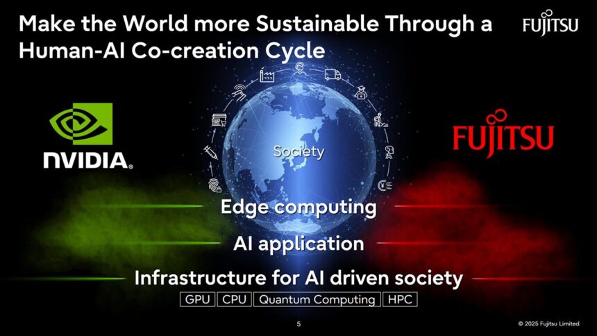 Fujitsu anuncia colaboración estratégica con NVIDIA