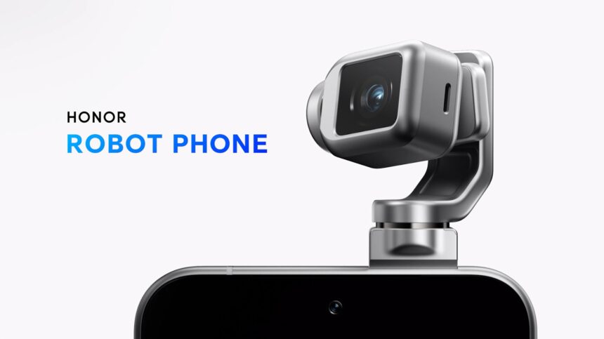 HONOR ROBOT PHONE será presentado en MWC 2026