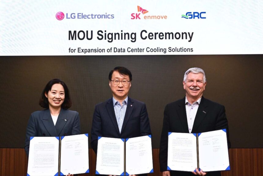 LG, SK Enmove y GRC firman memorando de entendimiento