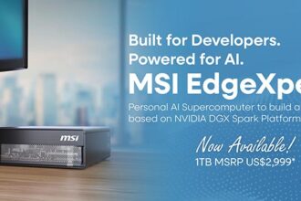 MSI anuncia el Supercomputador personal AI MSI EdgeXpert