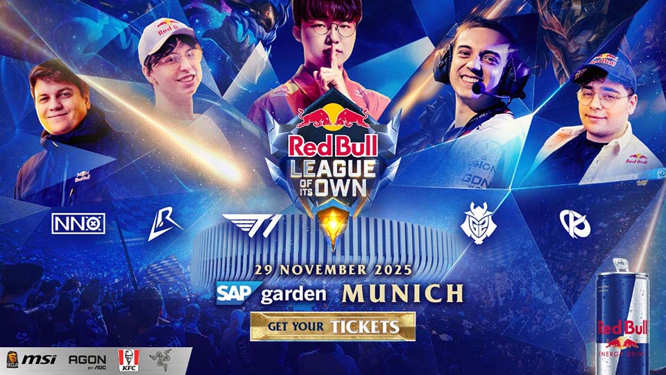 MSI es socio exclusivo de la Red Bull League of Its Own