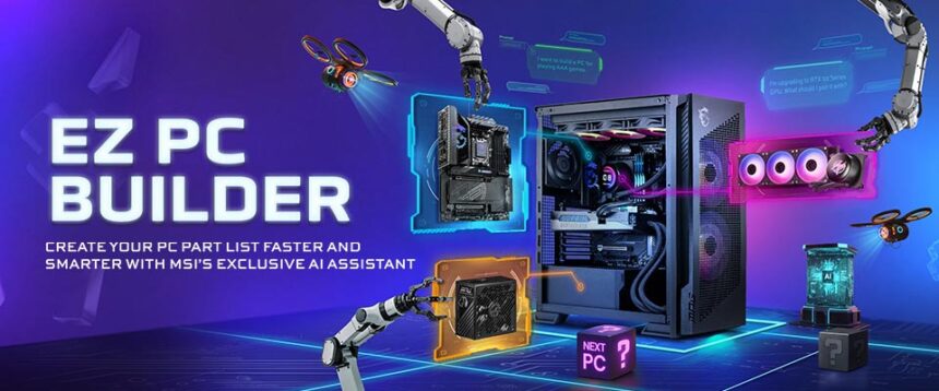 MSI presenta el asistente EZ PC Builder