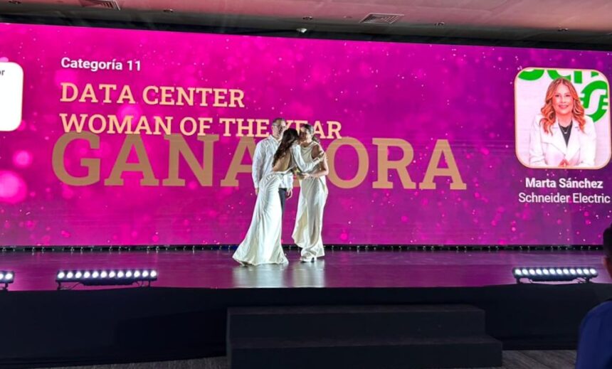 Marta Sánchez gana el premio Woman of the Year de Data Center Dynamics