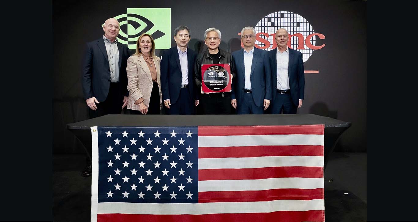 NVIDIA y TSMC han fabricado el primer chip Blackwell en Estados Unidos ...