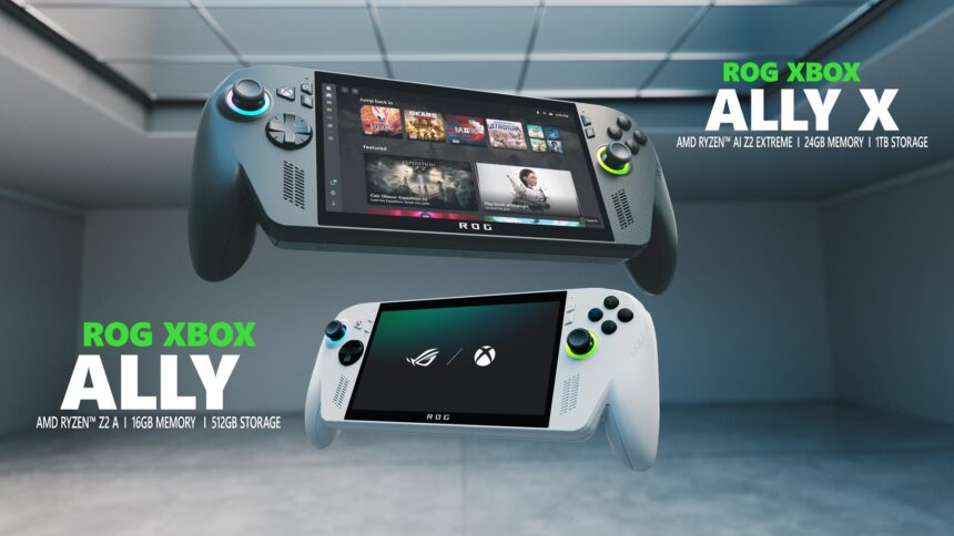 ROG Xbox Ally X y ROG Xbox Ally disponibles en Colombia
