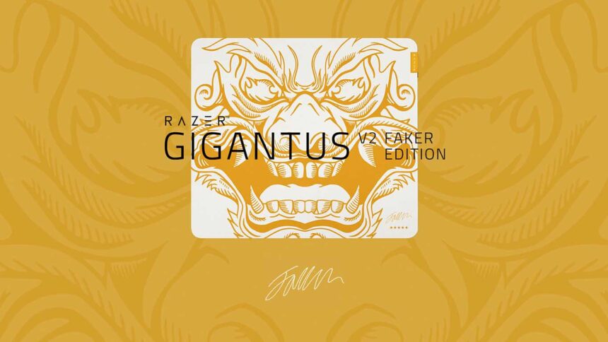 Razer Gigantus V2 - Faker Edition es anunciado de manera oficial