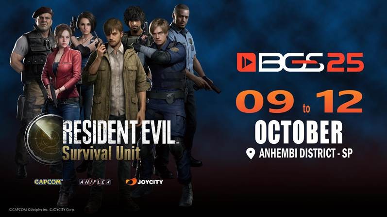 Resident Evil Survival Unit estará en Brasil Game Show 2025