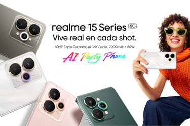 Serie realme 15 5G ya está disponible en Colombia
