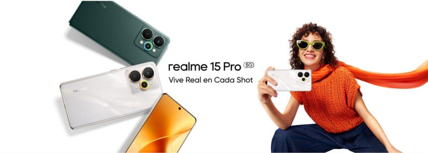 realme 15 Pro 5G, realme 15 5G y realme 15T ya están disponibles en Colombia