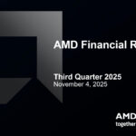 AMD reporta ingresos récord para el tercer trimestre de 2025