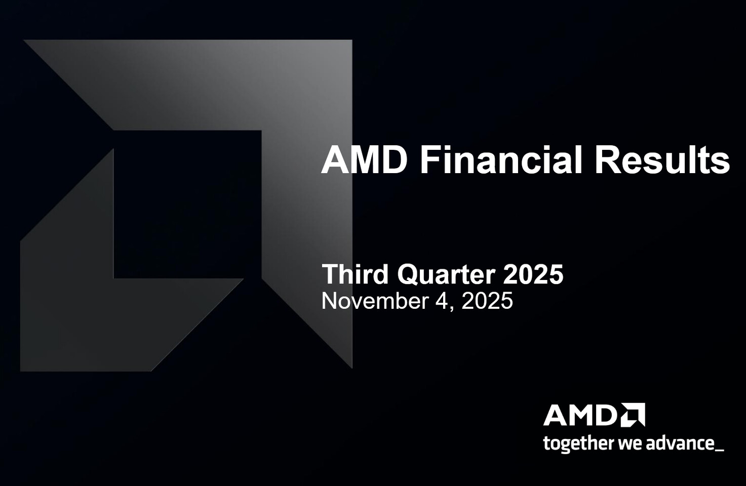 AMD reporta ingresos récord para el tercer trimestre de 2025 – MastekHw