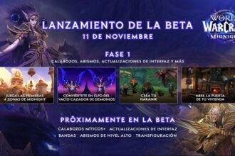 Beta de World of Warcraft: Midnight ya está disponible