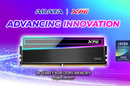 [CES 2026] Las memorias XPG NOVAKEY RGB DDR5 ganan premios a la innovación