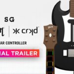 CRKD presenta el controlador de guitarra Gibson SG con temática PlayStation