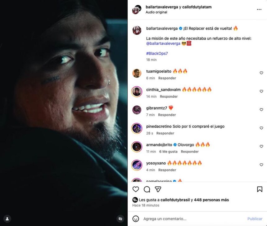 Carlos Ballarta se convierte en "El Replacer"