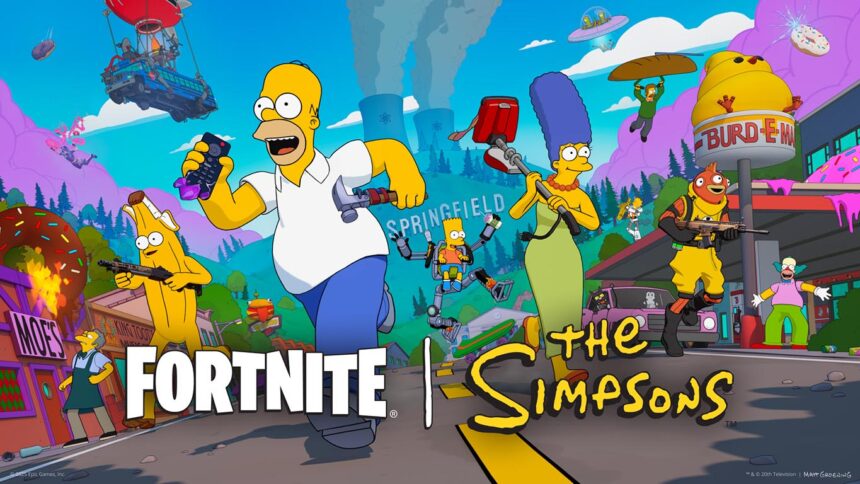 Los Simpson llegan a Fortnite Battle Royale