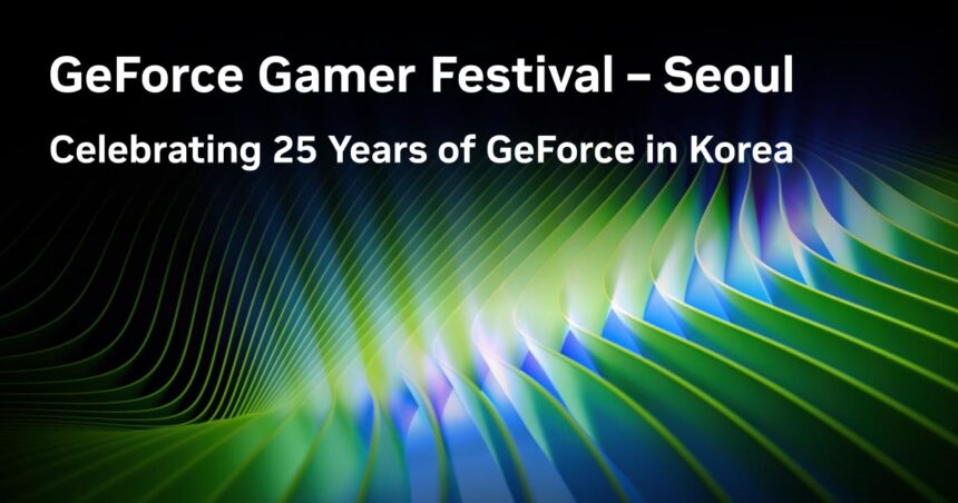 NVIDIA celebró el GeForce Gamer Festival en Corea del Sur
