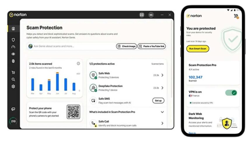 Norton expande su protección contra estafas impulsadas por IA