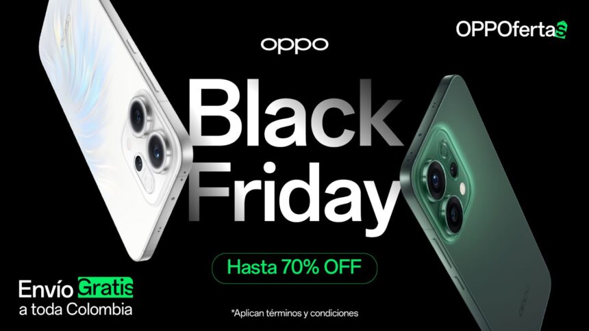 OPPOfertas es la campaña de Black Friday de OPPO