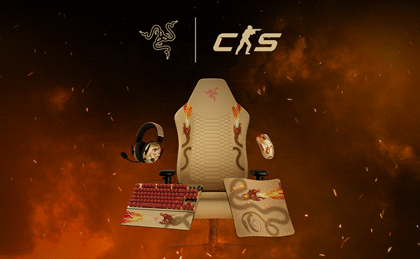 Razer anuncia colección inspirada en la skin Dragon Lore de Counter-Strike 2