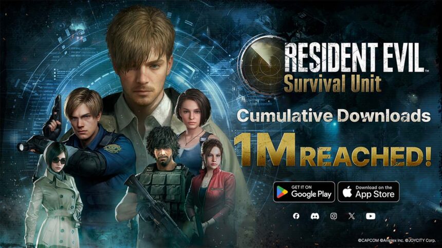 Resident Evil Survival Unit supera el millón de descargas