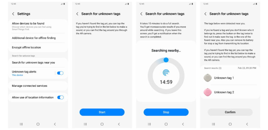 Samsung refuerza la seguridad con SmartThings Find