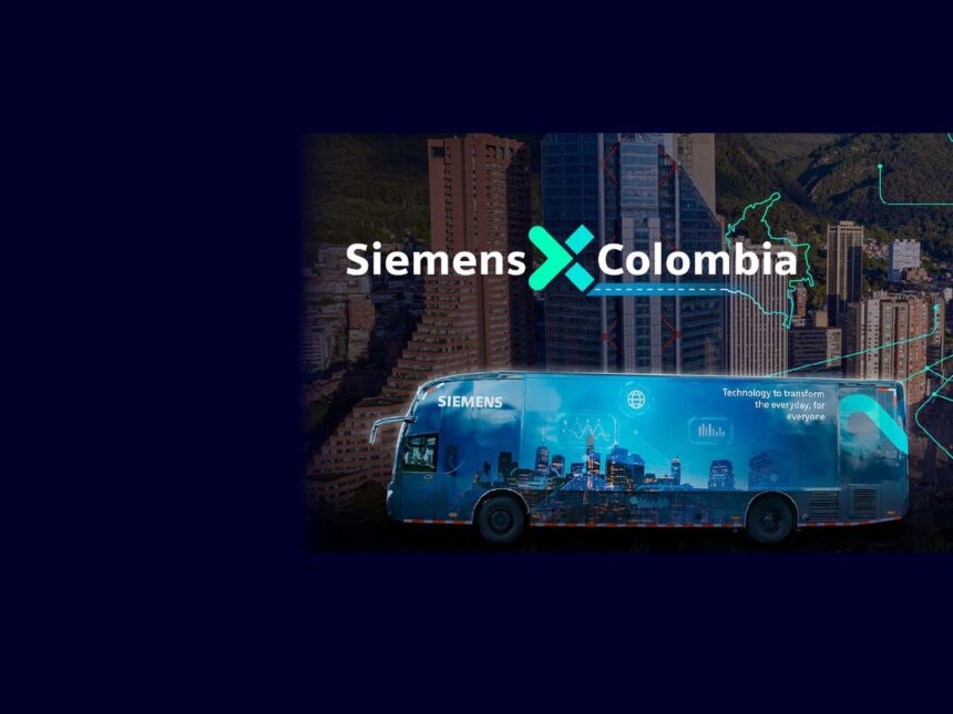 Siemens presenta un centro de innovación sobre ruedas