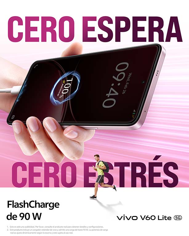 vivo V60 Lite 5G ya está disponible en Colombia