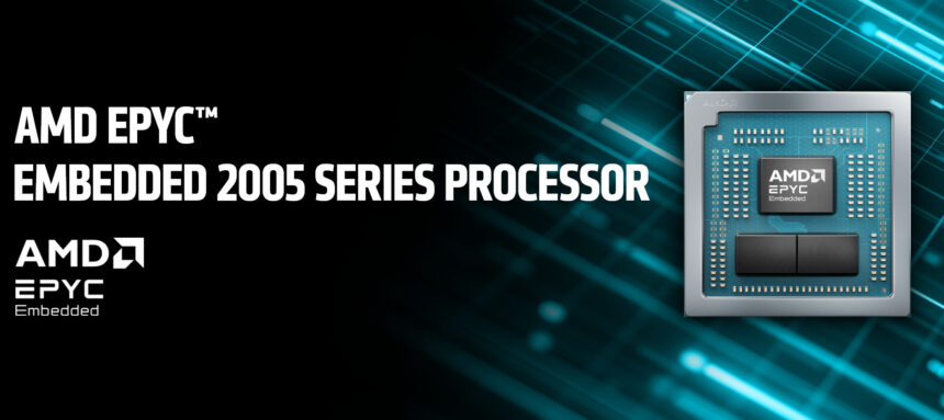AMD presentó los procesadores EPYC Embedded Series 2005