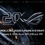 ASUS ROG anuncia su evento para CES 2026