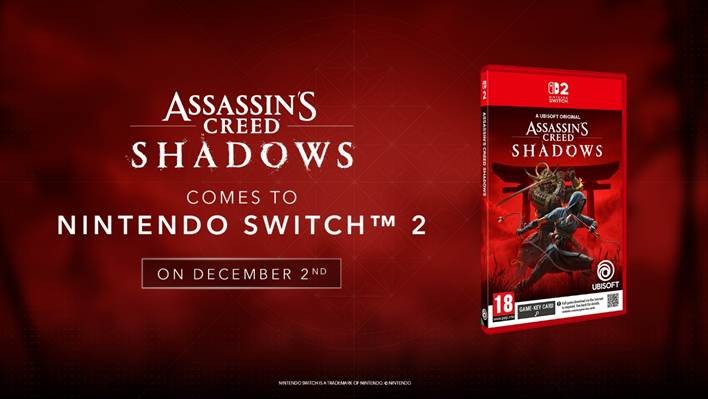 Assassin’s Creed Shadows ya está disponible para Nintendo Switch 2
