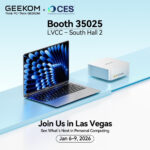 [CES 2026] GEEKOM presentará nuevos productos