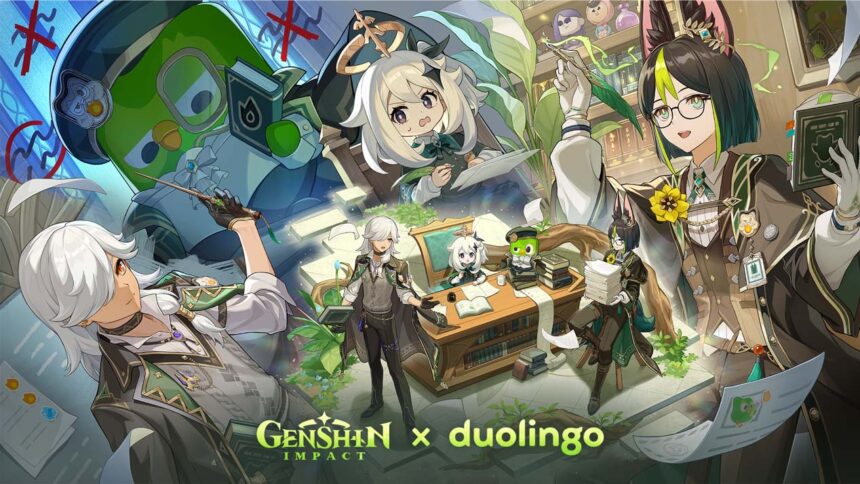 Genshin Impact y Duolingo lanzan un desafío de aprendizaje por tiempo limitado