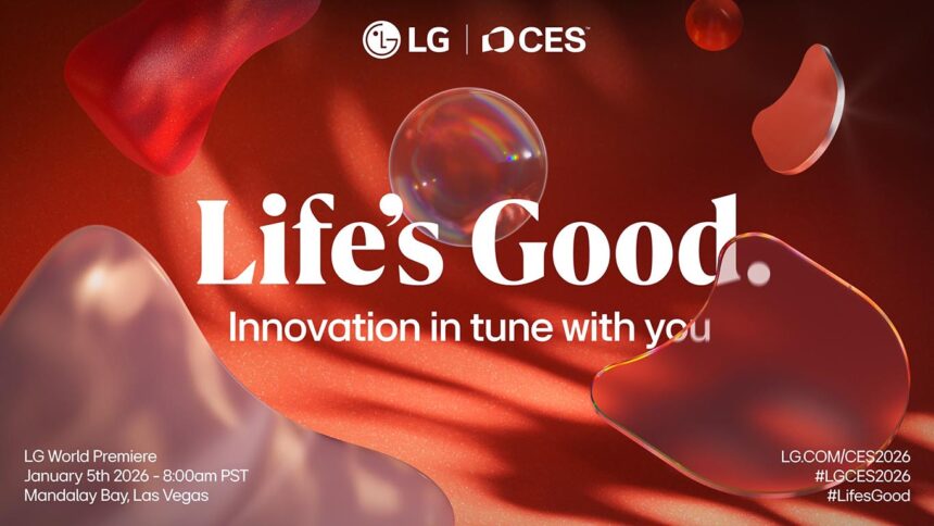 LG Electronics anuncia su evento para CES 2026