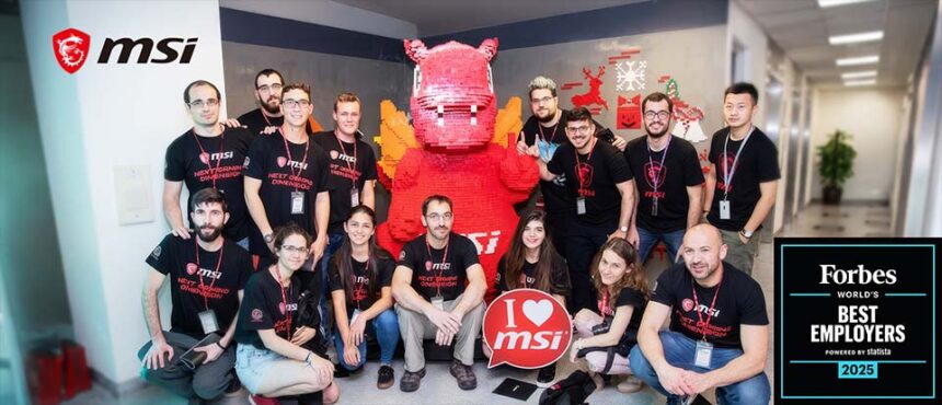 MSI es incluido en la lista Forbes World's Best Employers 2025