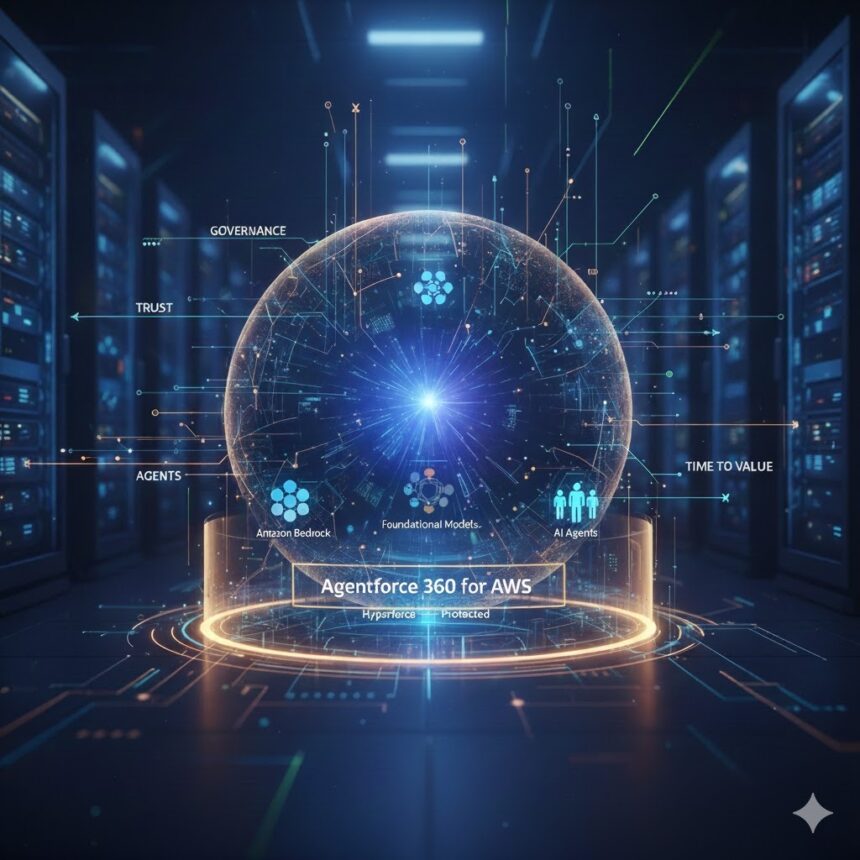 Salesforce presento Agentforce 360 para AWS