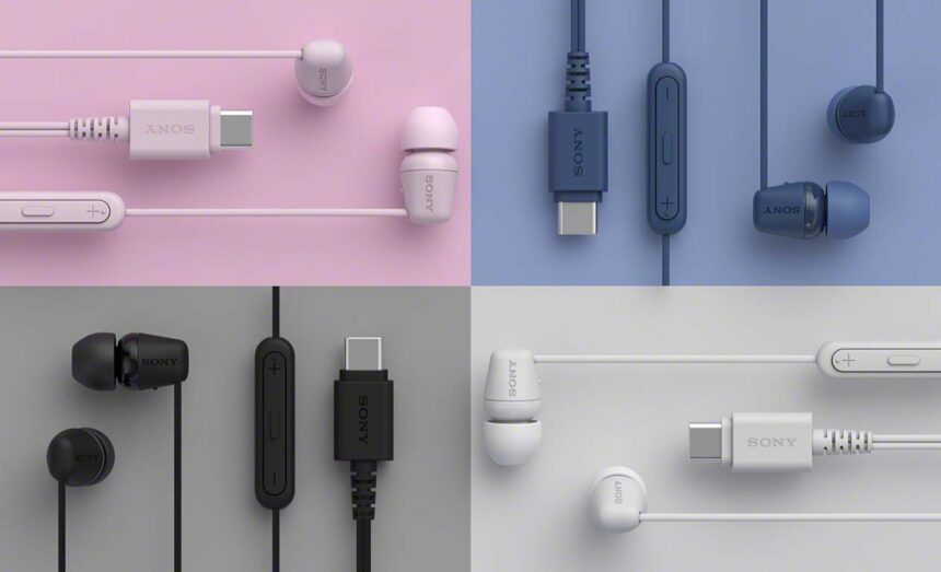 Sony presenta los nuevos audífonos in-ear IER-EX15C USB-C