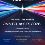 TCL mostrará el futuro con innovaciones visuales avanzadas en el CES 2026