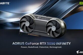 [CES 2026] GIGABYTE presenta la AORUS GeForce RTX 5090 INFINITY