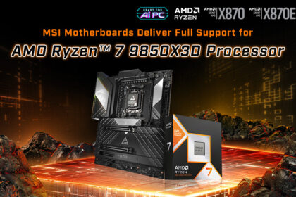 [CES 2026] MSI anuncia compatibilidad con el AMD Ryzen 7 9850X3D