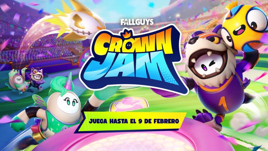 Fall Guys Crown Jam está disponible en Fortnite