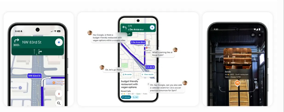 Gemini ya está disponible en Google Maps