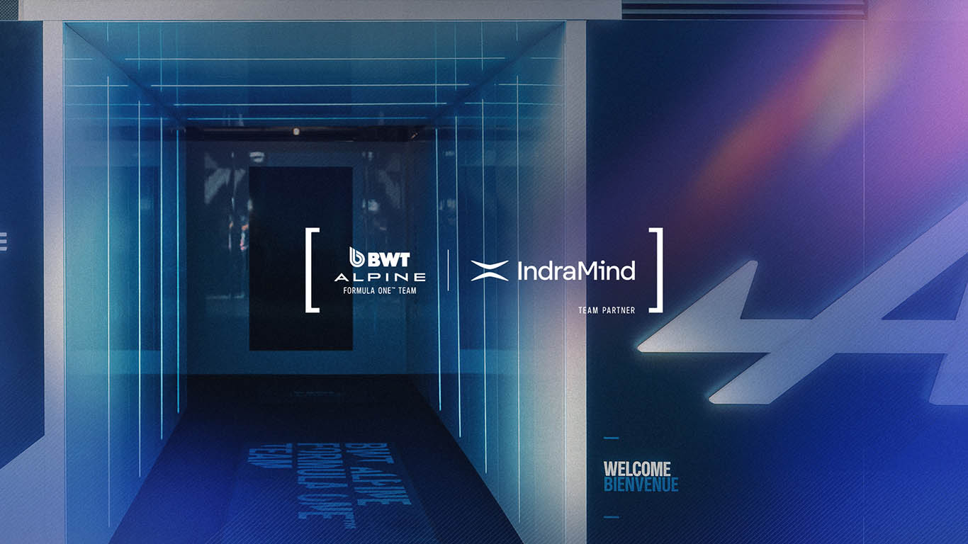 Indra Group anuncia colaboración con BWT Alpine Formula One Team