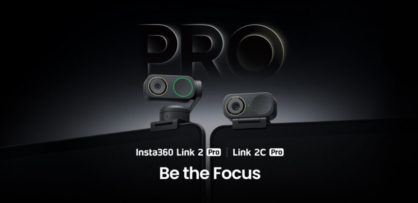 Insta360 Link 2 Pro e Insta360 Link 2C Pro son anunciadas de manera oficial