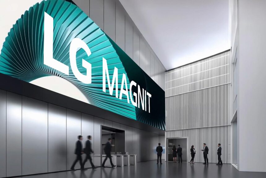 LG Electronics presentará la pantalla LG MAGNIT Micro LED en ISE 2026