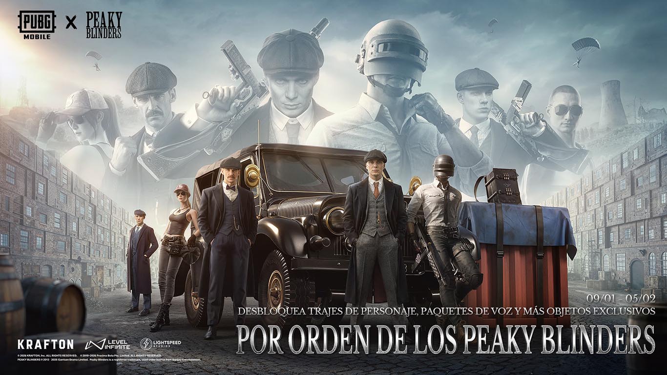 Peaky Blinders se apodera de PUBG Mobile
