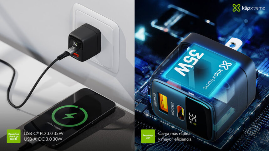 PowerWall 35 KMC-250 es el nuevo cargador de Klip Xtreme