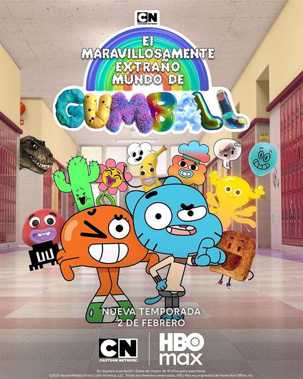 EL MUNDO MARAVILLOSAMENTE EXTRAÑO DE GUMBALL regresa mañana