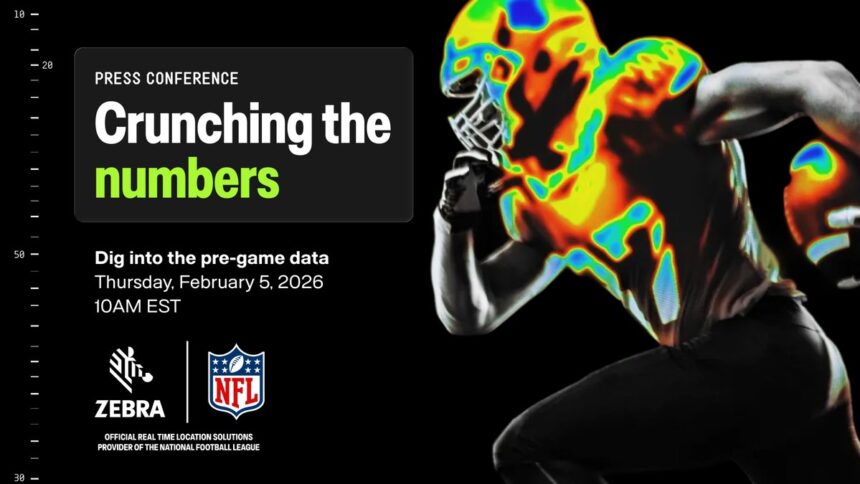 El Super Bowl también se juega con datos y Zebra Technologies esta ahí